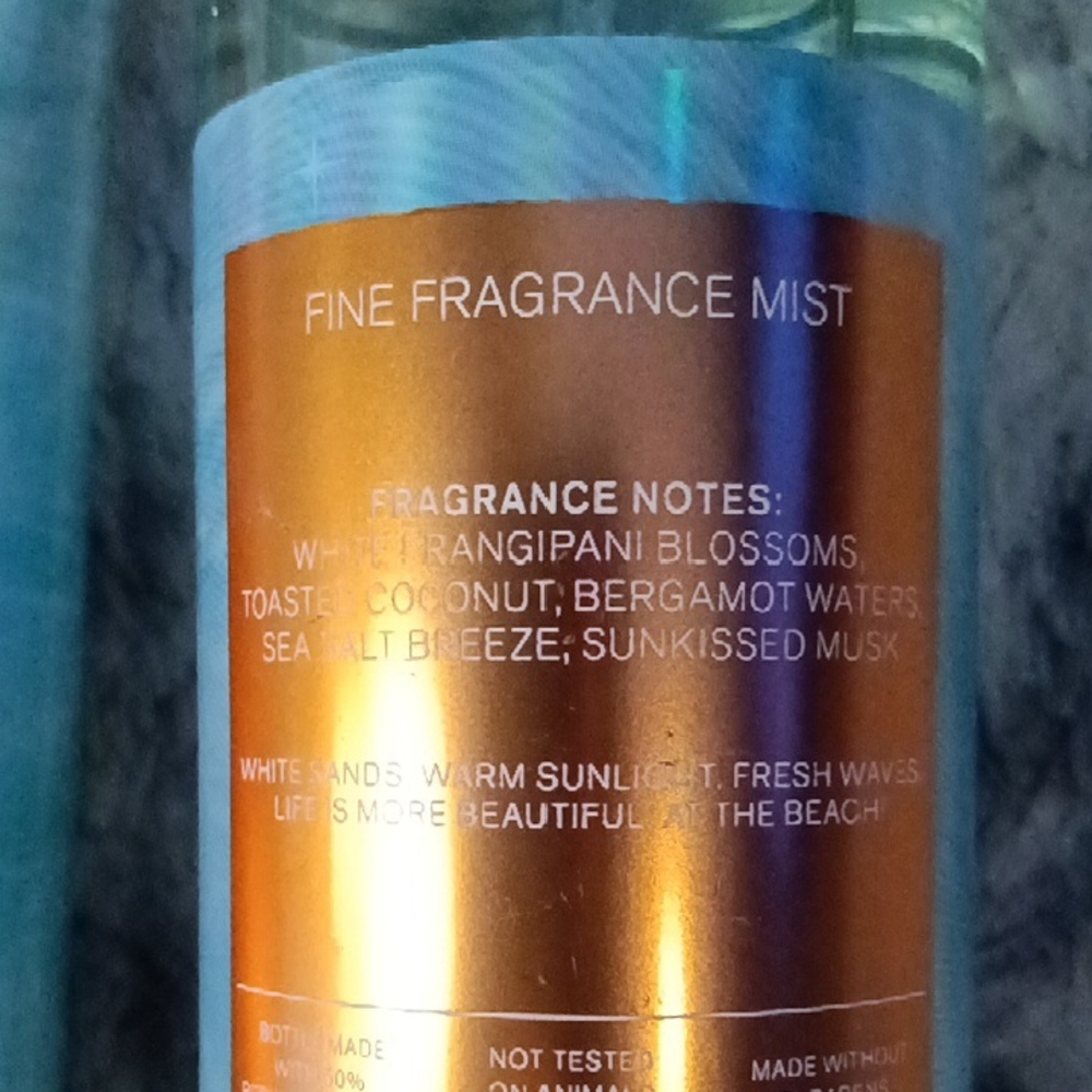 Bath & Body Works At The Beach Hydration Set - Blue and Gold - Picture 4 of 4